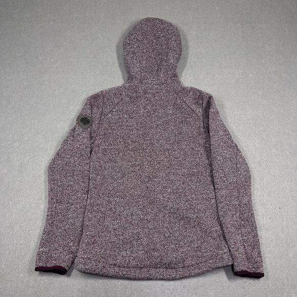 Bayern Munich Jacket Womens XS Burgundy Hooded Hybrid Pullover Soccer Fan Gear - Picture 10 of 14